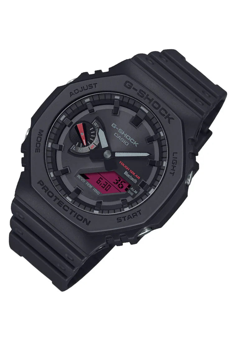 Casio G-SHOCK GA-B2100BBR-1A “CasiOak” Analog-Digital Watch with Bluetooth & Tough Solar