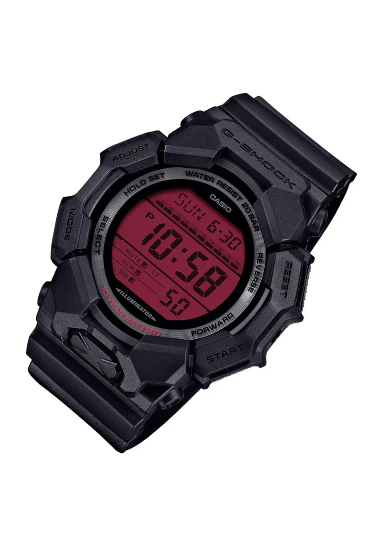 Casio G-SHOCK GD-010BBR-1DR – Black x Red Limited Edition Digital Watch