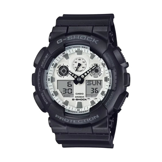 Casio G-Shock GA-100WD-1ADR Men’s Analog-Digital Watch – Shock Resistant