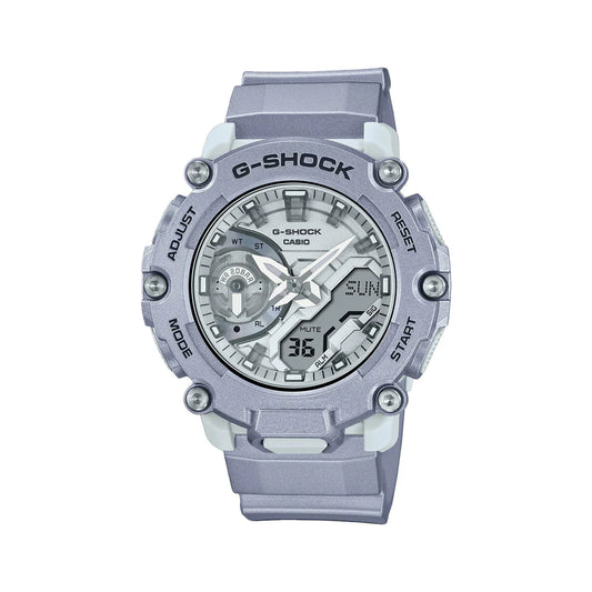 Casio G-SHOCK GA-2200FF-8ADR – Full Metal Silver-Inspired Analog-Digital Watch