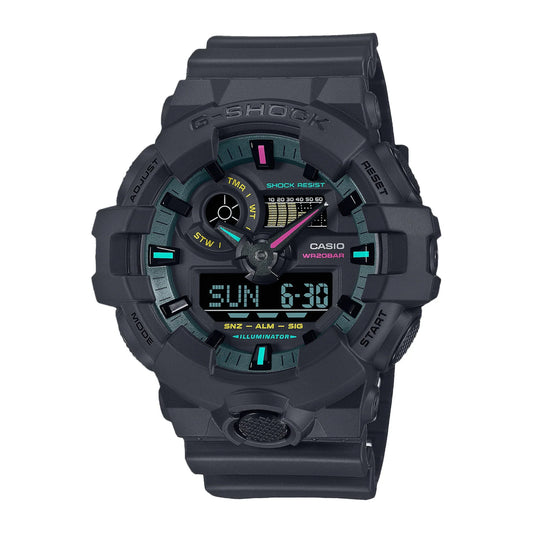 Casio G-SHOCK GA-700MF-1ADR – Multifunction Men’s Digital-Analog Sports Watch