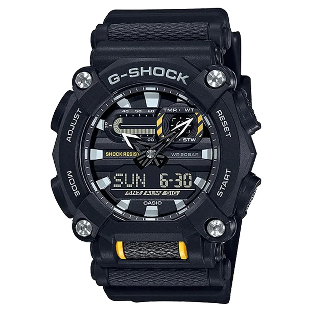 Casio G-SHOCK GA-900-1ADR – Industrial Design Digital-Analog Heavy-Duty Watch