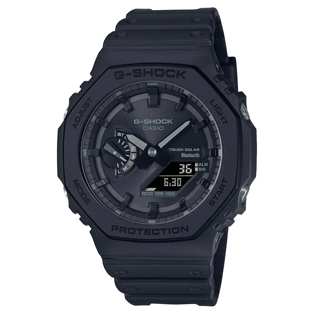 Casio G-SHOCK GA-B2100-1A1DR “CasiOak” Analog-Digital Watch with Bluetooth & Tough Solar