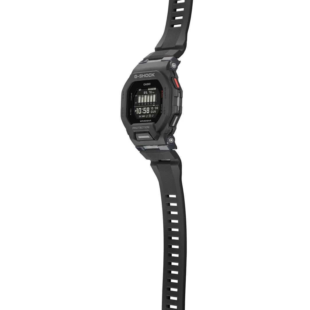 Casio G-SHOCK GBD-200-1D Bluetooth Sports Watch – Step Tracker, Shock Resistant, 200M Water Resistant