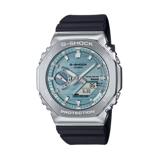 Casio G-SHOCK GBM-2100A-1A2DR Men’s Analog-Digital Watch with Bluetooth & Metal Bezel