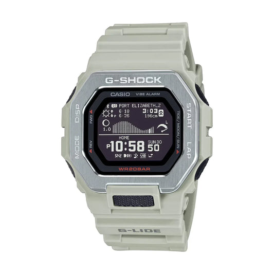 Casio G-SHOCK GBX-100-8DR Men’s Digital Watch with Tide Graph & Moon Data (Gray)