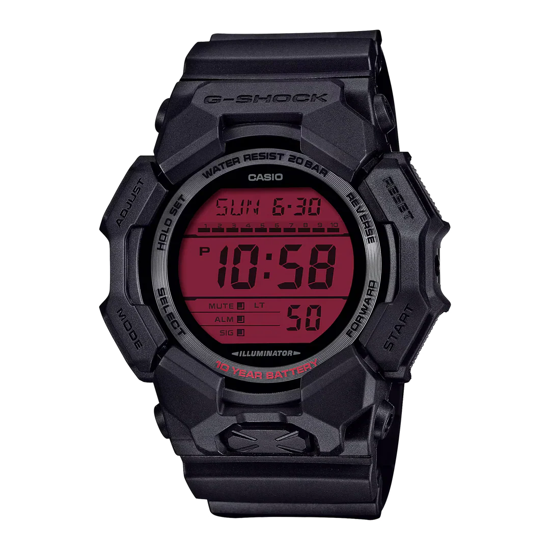 Casio G-SHOCK GD-010BBR-1DR – Black x Red Limited Edition Digital Watch