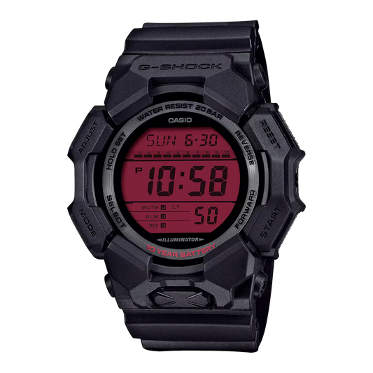 Casio G-SHOCK GD-010BBR-1DR – Black x Red Limited Edition Digital Watch