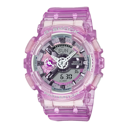 Casio G-SHOCK GMA-S110VW-4ADR | Bold pink & Grey Digital Watch