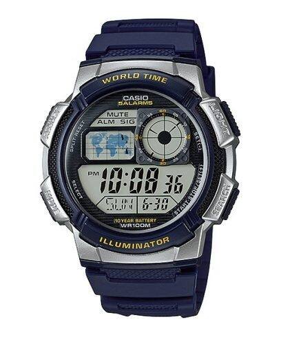 CASIO  Youth Digital ( AE-1000W-2AVDF ) Digital Watch - For Men D118
