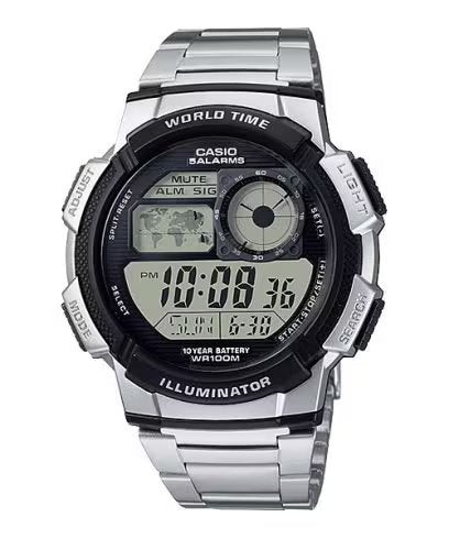 CASIO  Youth Digital ( AE-1000WD-1AVDF ) Digital Watch - For Men D082