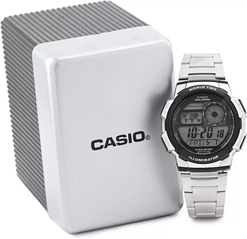 CASIO  Youth Digital ( AE-1000WD-1AVDF ) Digital Watch - For Men D082