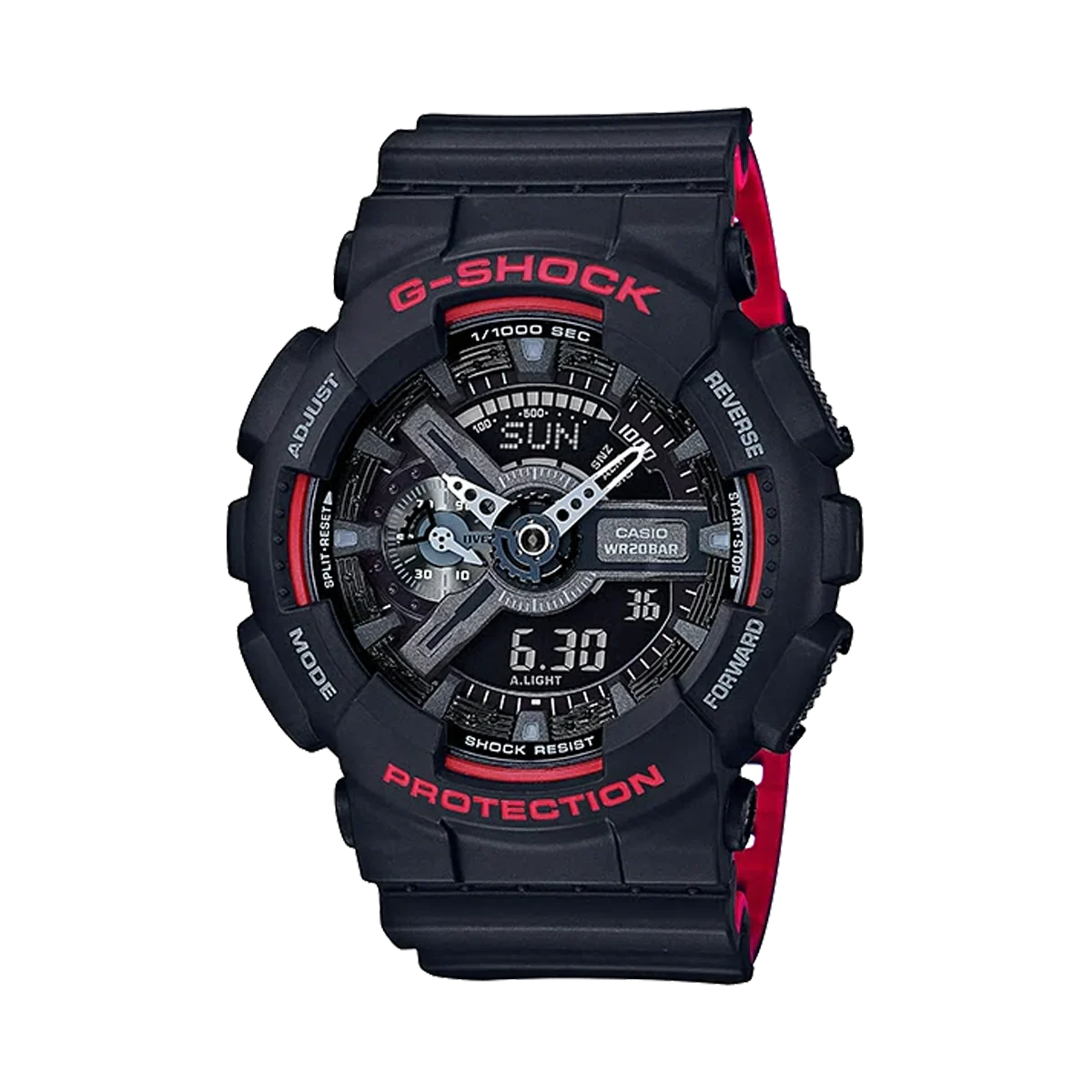 Casio G-Shock GA-110HR-1ADR Men’s Analog-Digital Watch – Shock Resistant