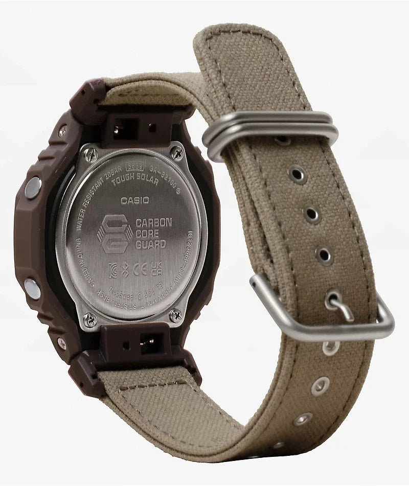 Casio G-SHOCK GA-B2100CT-5ADR “CasiOak” Analog-Digital Watch with Bluetooth & Tough Solar – Camouflage Series