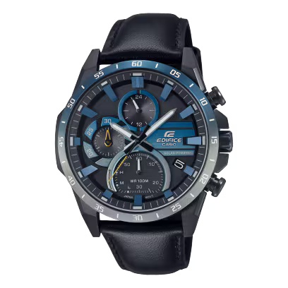 Edifice Men NIGHTTIME DRIVE SERIES Solar Powered Chronograph EQS-940NL-1AV