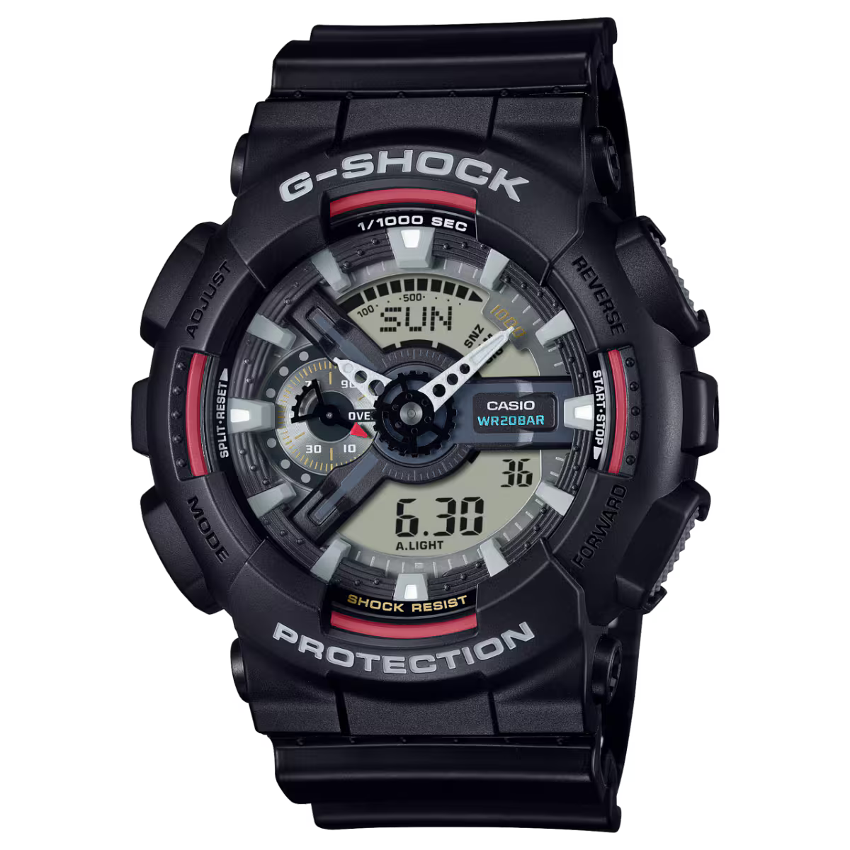 Casio G-Shock GA-110RL-1ADR Men’s Analog-Digital Watch – Shock Resistant,