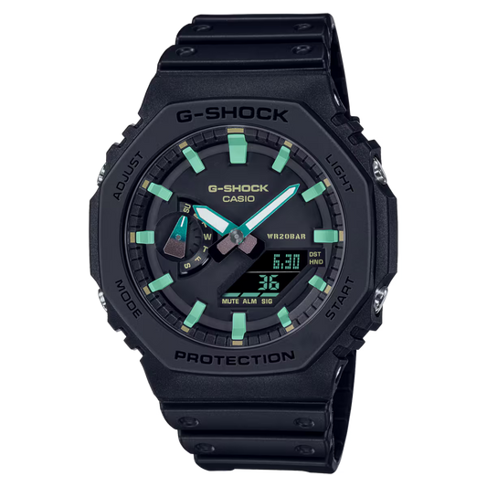 Casio G-SHOCK GA-2100RC-1A – Carbon Core Guard Analog-Digital Watch