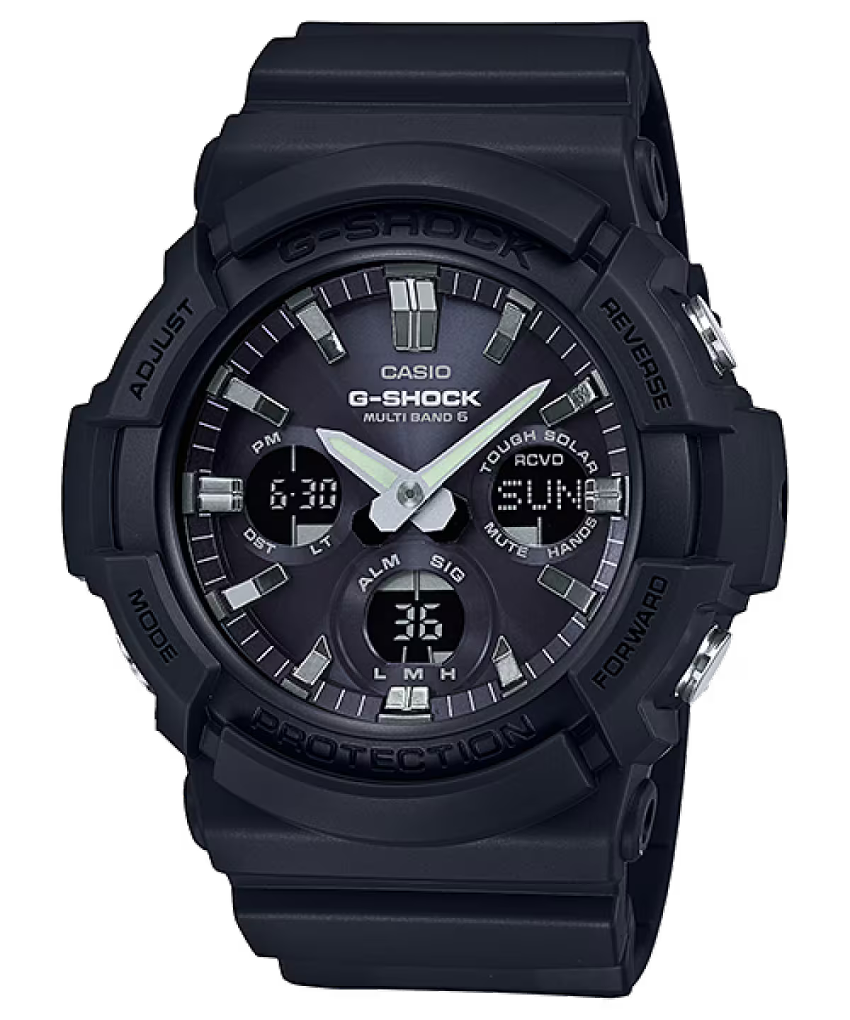 Casio G-SHOCK GAW-100B-1AER Tough Solar Radio-Controlled Men’s Watch