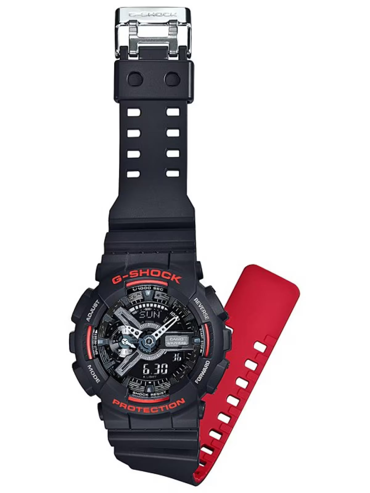 Casio G-Shock GA-110HR-1ADR Men’s Analog-Digital Watch – Shock Resistant