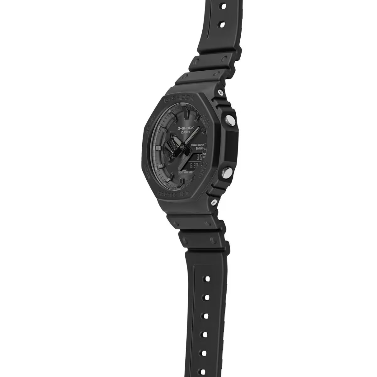Casio G-SHOCK GA-2100-1A1DR – Carbon Core Guard “Blackout” Analog-Digital Watch