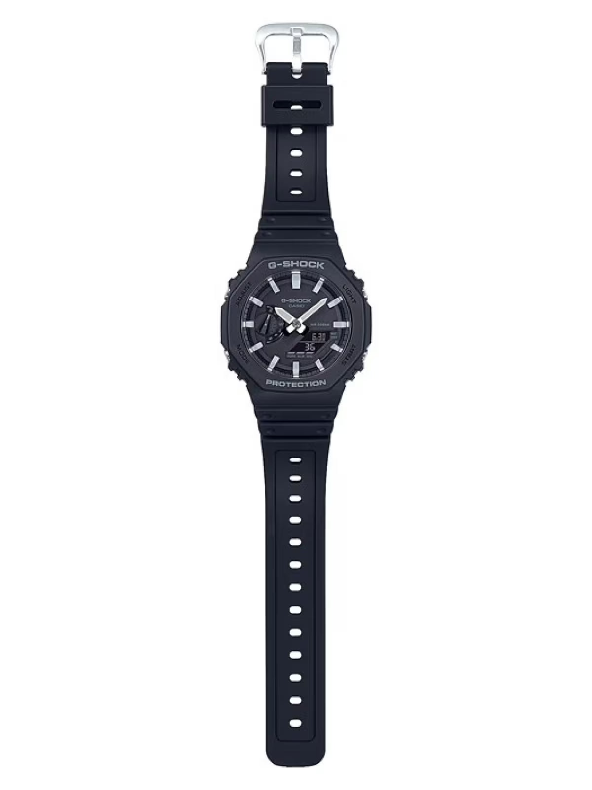 Casio G-SHOCK GA-2100-1ADR – Carbon Core Guard Analog-Digital Watch