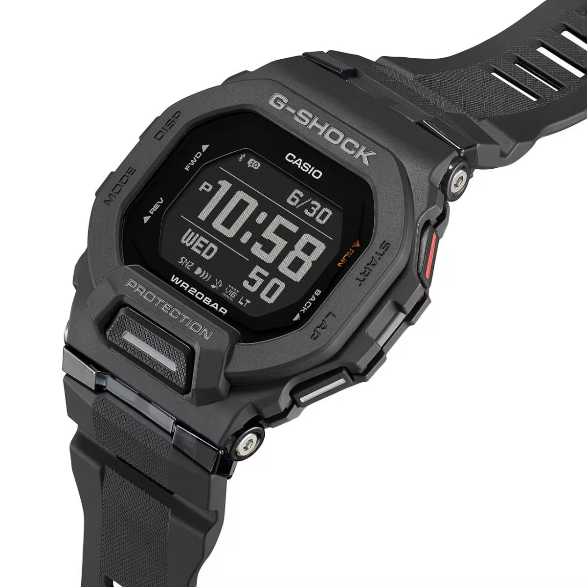 Casio G-SHOCK GBD-200UU-1DR Bluetooth Sports Watch – Step Tracker, Shock Resistant, 200M Water Resistant