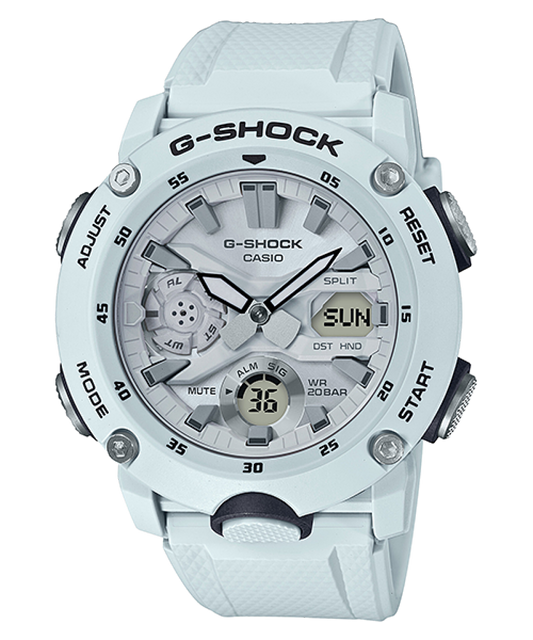 Casio G-SHOCK GA-2000S-7ADR – Carbon Core Guard Analog-Digital Watch