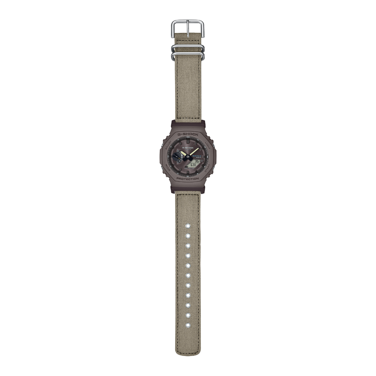 Casio G-SHOCK GA-B2100CT-5ADR “CasiOak” Analog-Digital Watch with Bluetooth & Tough Solar – Camouflage Series