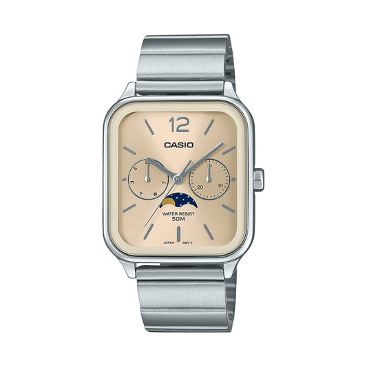 Casio Analog Moon Phase Unisex Watch MTP-M305D-9AVDF