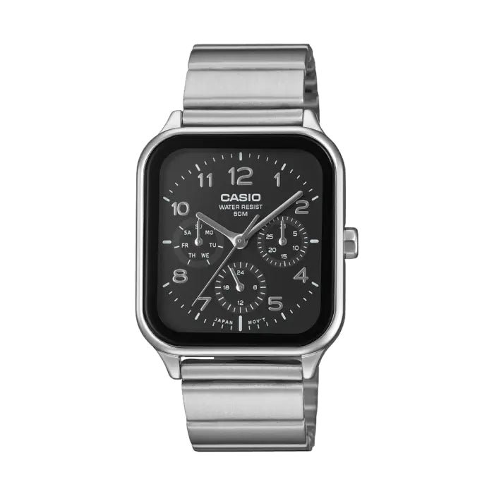 CASIO Analog Stainless steel Men MTP-M306D-1AVDF