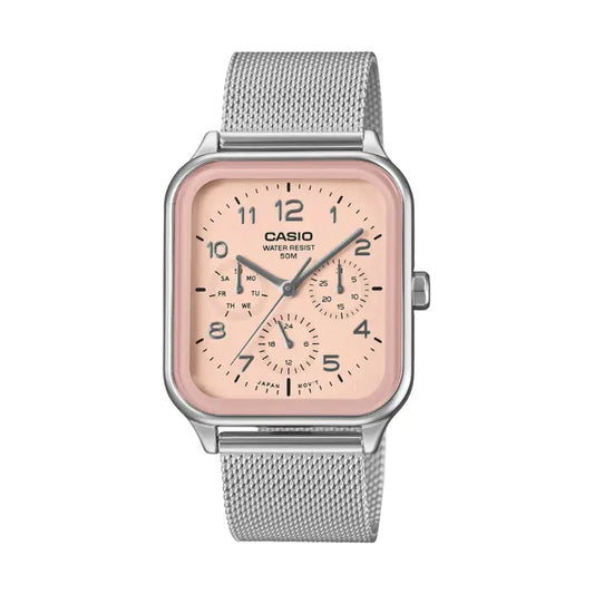 CASIO Analog Stainless Steel Watch MTP-M306M-4AVDF