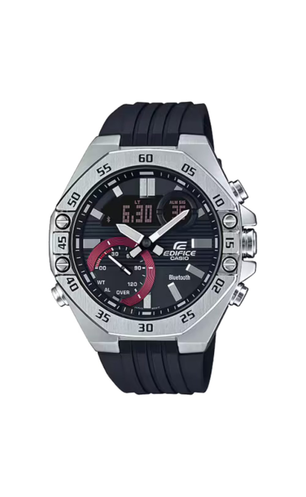 Casio Edifice Bluetooth Connect Analog-Digital Black Dial Men's Watch-ECB-10P-1ADF
