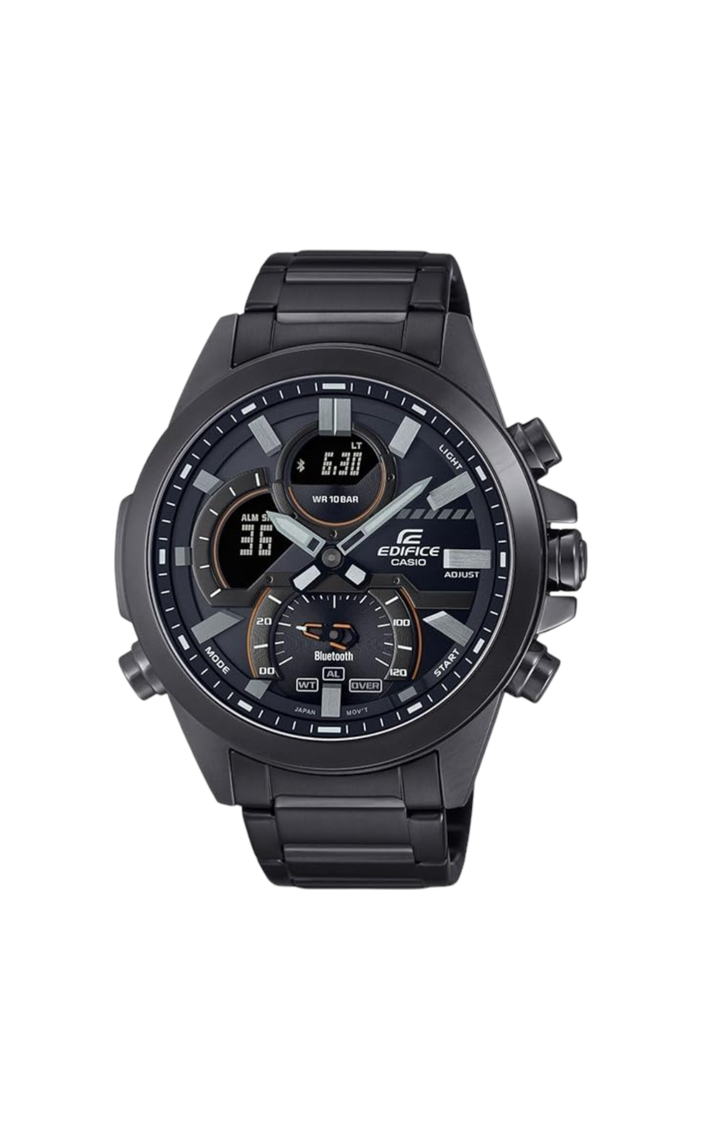 Casio Analog-Digital Black Dial Men's Watch-ECB-30DC-1ADF
