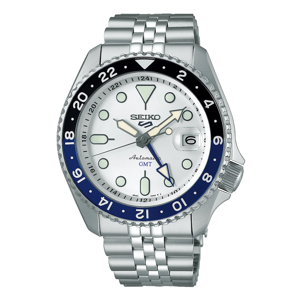 SEIKO Men's New5Sports Automatic GMT SKX Watch SSK033K1