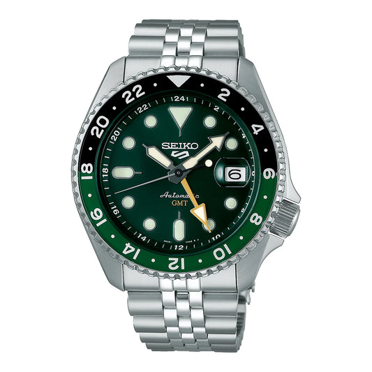 SEIKO Men's New5Sports Automatic GMT SKX Watch SSK035K1
